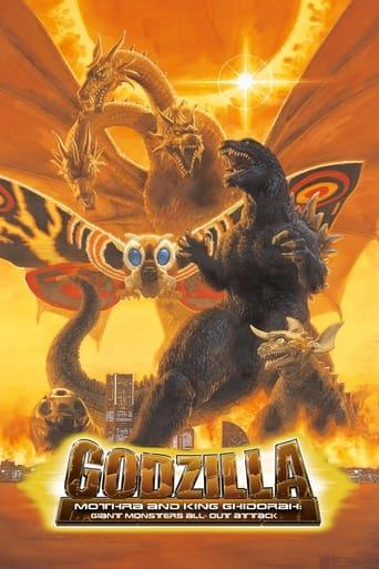 Godzilla, Mothra i król Gidorah atakują